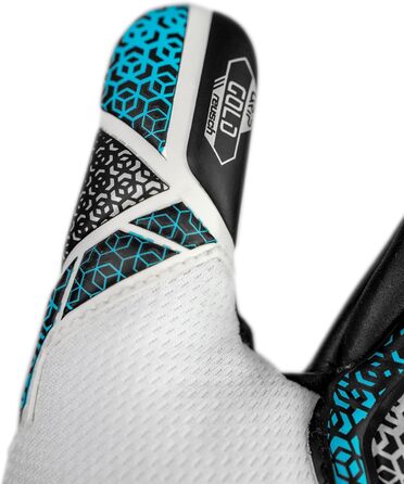 Воротарські рукавички Reusch Attrakt Gold NC Junior - дитячі, для футболу, білі-сріблясті-чорні