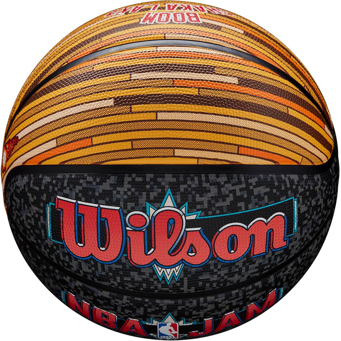Баскетбольний м’яч Wilson NBA Jam для вулиці, розмір 7