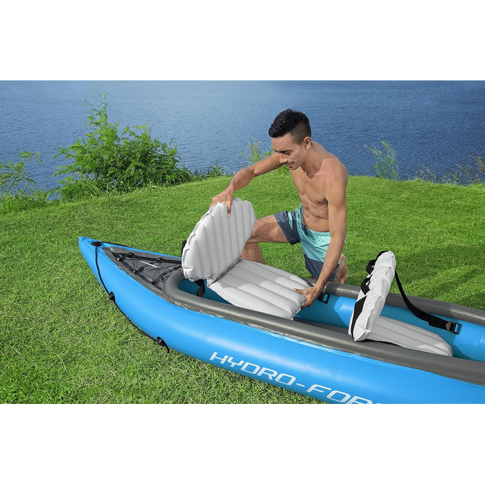 Надувний каяк Bestway Hydro-Force Cove Champion X2 331x88x45 см, комплект