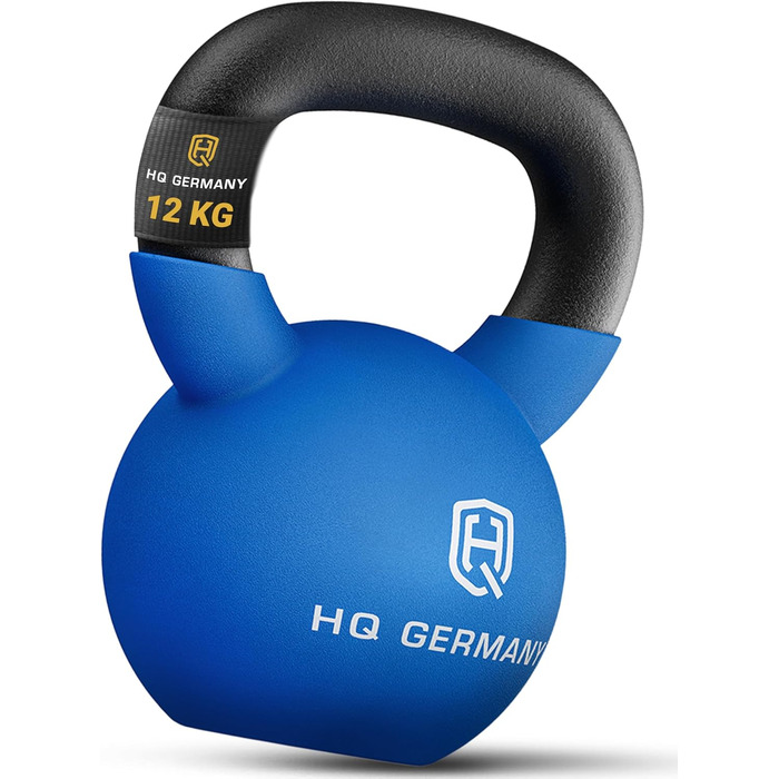Гантель з неопрену HQ Germany® | Чавунна гантель | 2-32 кг | Стартові набори | Допуск ваги ±2,0%