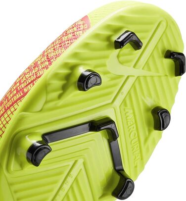 Дитячі футбольні бутси Nike Jr. Vapor 14 Club FG/MG, 38 EU, Чорний/Сірий