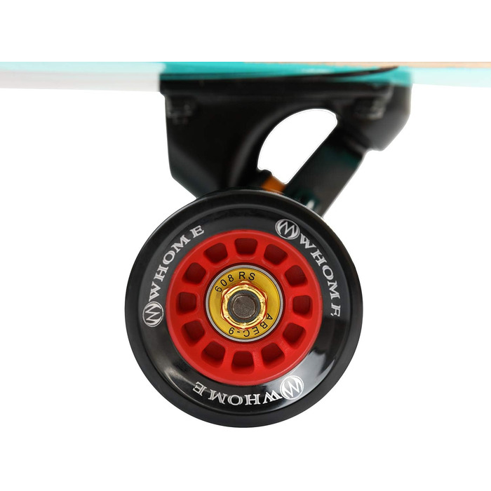 Скейтборд WHOME Longboard 31 дюйм для дорослих і дітей, круїзний, для початківців і профі, з T-інструментом