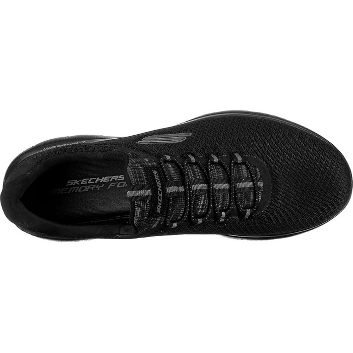 Чоловічі кросівки Skechers Summits 233049 сітчасті, чорні, розмір 47.5 EU