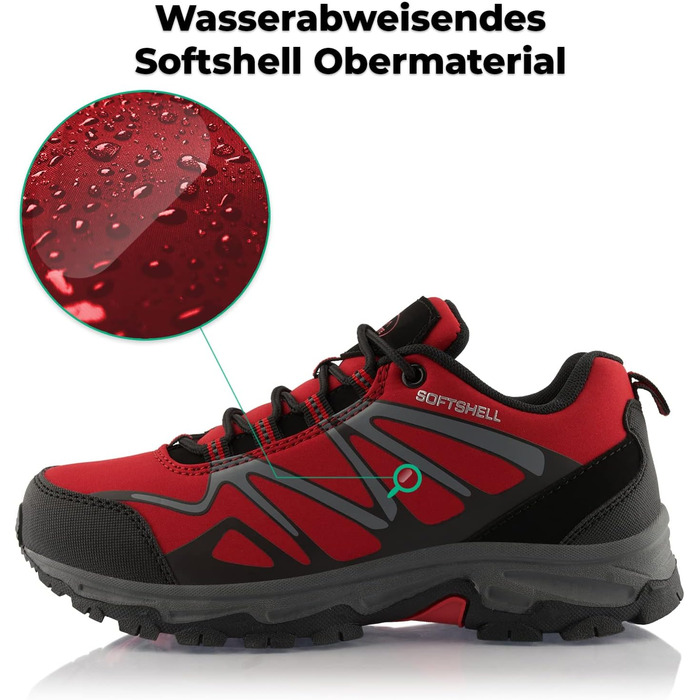 Трекінгові черевики для жінок та чоловіків, чорно-зелені, дихаючі, розмір EU 36