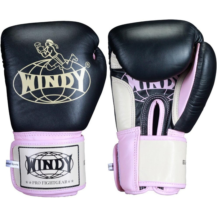 Боксерські рукавички Windy для Муай Тай, шкіряні