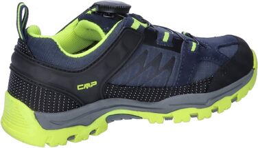 Дитячі трекінгові черевики CMP Kiruna FITGO WP, розмір 37 EU, синьо-жовтий флуоресцентний