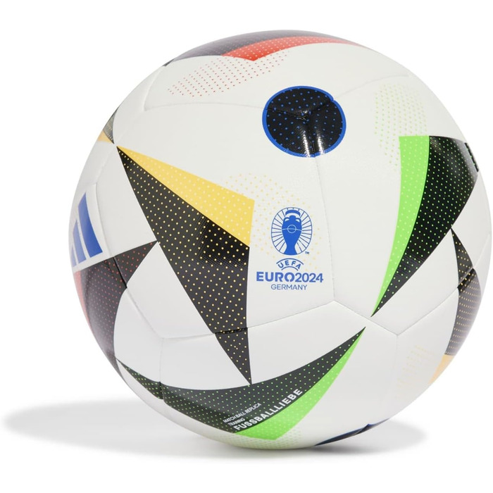 М'яч футбольний adidas Equipment Fussballliebe TRN для тренувань, EM 2024