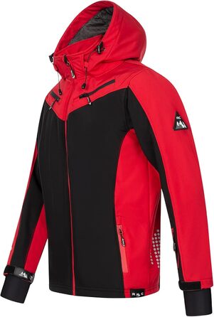 Чоловіча куртка софтшелл Rock Creek Outdoor H-286, червона, розмір 3XL