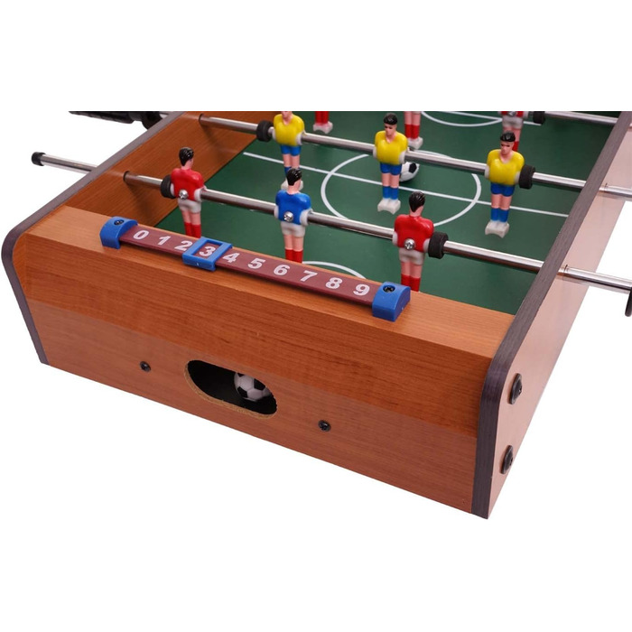 Настільний футбол Mendler Mini HWC-J68, дерев'яний, 51x31x10 см, з аксесуарами