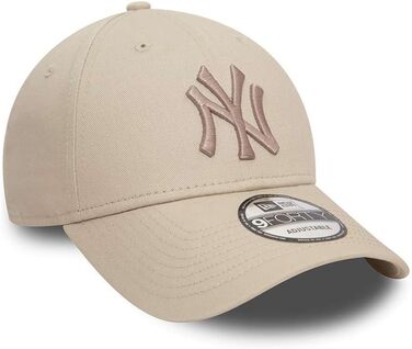 Кепка бейсболка New Era 9Forty Strapback New York Yankees Stone Beige