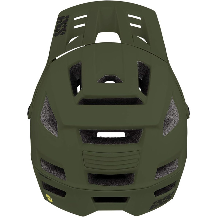 Велошолом IXS Trigger FF MIPS для ендуро, оливковий, розмір XS (49-54 см)
