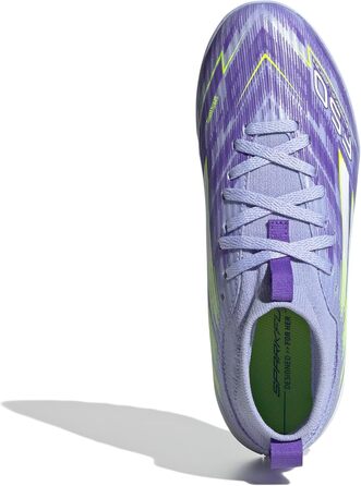 Дитячі футбольні бутси Adidas F50 SPARKFUSION League W Mid Turf - Violet Tone, Lucid Lemon, Purple Rush, 37 1/3 EU