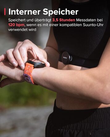 Suunto Smart Heart Rate Belt - Бездротовий пульсометр для спорту з тривалим часом роботи