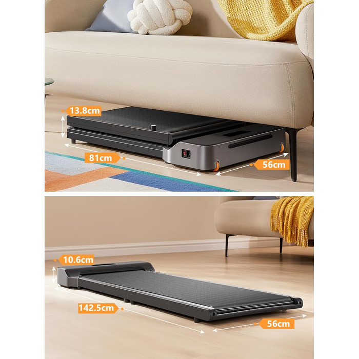 WalkingPad KingSmith Z1, P1, A1 Pro, Z3 Hybrid+ - Ходунки для дому та офісу, складані