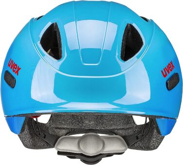 Дитячий велосипедний шолом uvex oyo, легкий, регулювання розміру, ocean blue, 45-50 см, можливість встановлення LED-світла