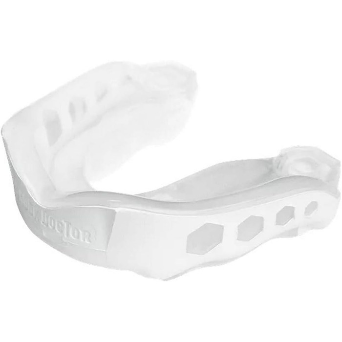 Капа для боксу Shock Doctor Gel Max, біла/прозора, захисна