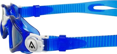 Дитячі окуляри для плавання Aquasphere Kayenne JR з УФ-захистом, силіконовим ущільненням, антифогом та захистом від протікань, для хлопчиків і дівчат від 6 років, синьо-білі, універсальний розмір
