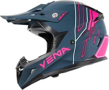 Мотокросовий шолом Yema YM-915 для ендуро, MTB, BMX, квадроциклів, повнолицевий, сертифікат ECE, для дорослих, чоловіків та жінок