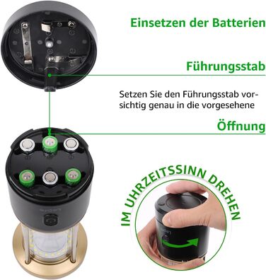 Ліхтар кемпінговий LED Lepro 2000 люмен, акумуляторний, водонепроникний IPX4, з Power Bank, для походу та надзвичайних ситуацій (Чорний)