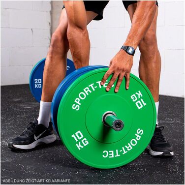 Олімпійський бампер-диск Sport-Tec 5 кг, Ø50 мм, сірий