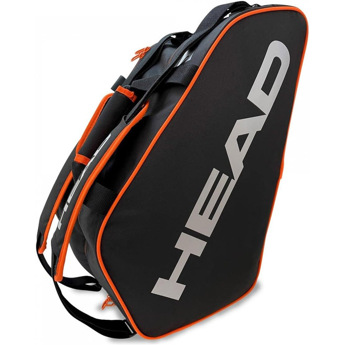 Сумка для падел HEAD Core Ultimate Schwarz Orange - професійна, міцна, для ракет та аксесуарів