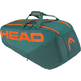 Сумка для ракеток HEAD Pro, тенісна, унісекс, L, бірюзова/помаранчева