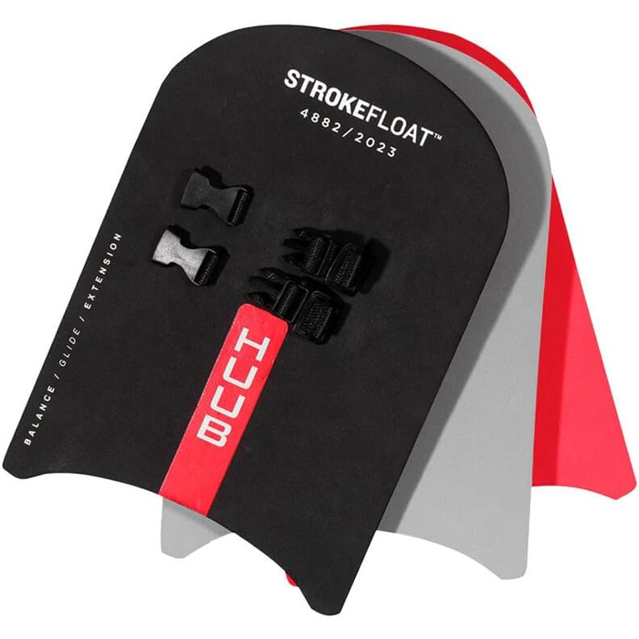 Плавучий поплавок Huub Strokefloat A2 2024, чорний/сірий, для плавання