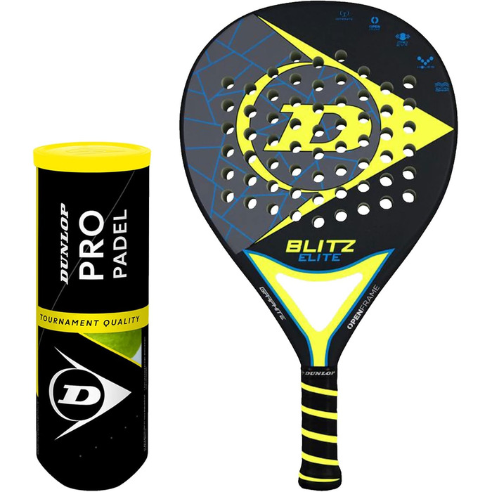 Падельні м'ячі Dunlop Pro, 4 тубуси по 3 м'ячі, високоякісні м'ячі для паделю, ідеальні для турнірів і професійної гри