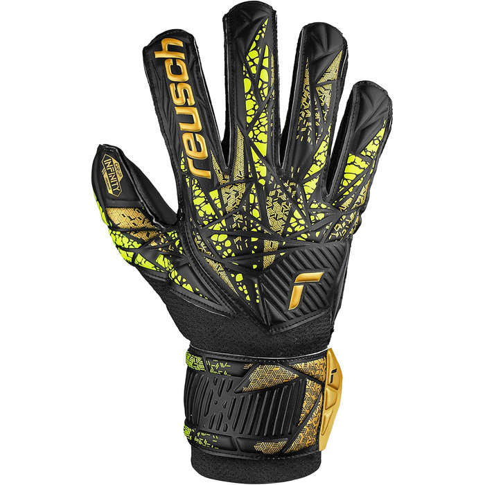 Воротарські рукавички Reusch Attrakt Infinity Finger Support Junior для дітей, унісекс