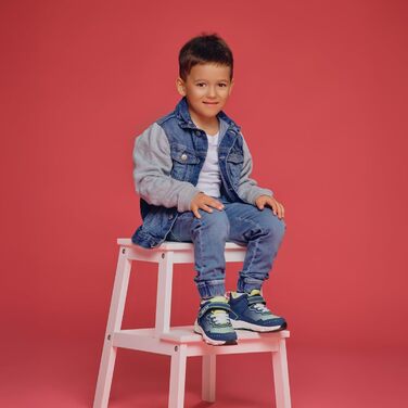 Дитячі трекінгові черевики Alpina Breeze Jr Mid – водонепроникні, з мембраною Alpitex та антиковзкою підошвою, розміри 36-39