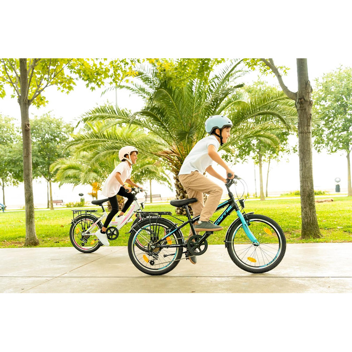 Дитячий гірський велосипед Licorne Bike Carter Premium 20 дюймів, 6-швидкісна Shimano, для хлопчиків та дівчаток