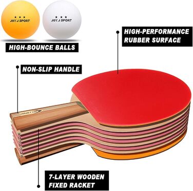 Набір для пінг-понгу: стіл, ракетки, м'ячі. Ідеально для дітей, початківців, сімей та професіоналів. Комплект S3, S4, 4 ракетки