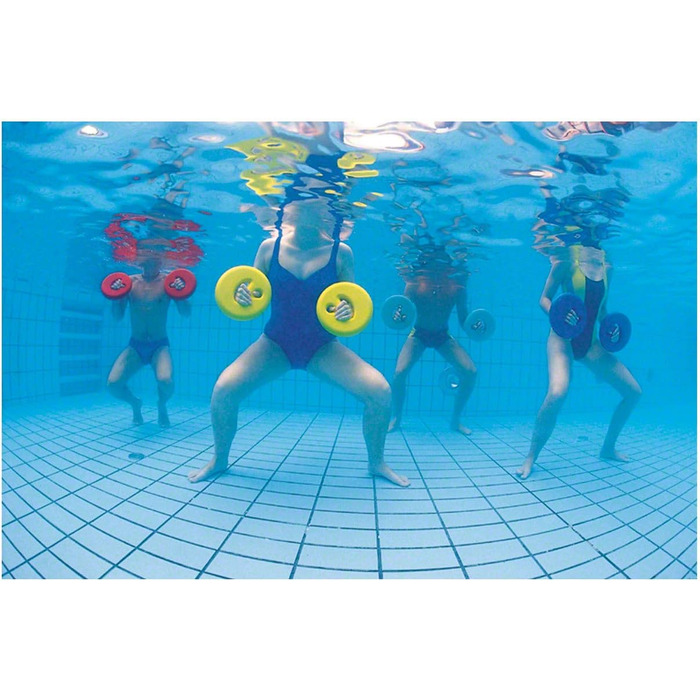 BECO AquaDisc SZ тренувальні диски для аквафітнесу, зелений, пара