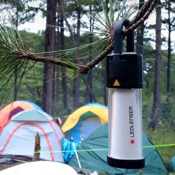 Ліхтар LED Ledlenser ML6 Warm Light 750 люмен, акумуляторний, до 200 год, з Powerbank, червоним світлом, магнітний, для кемпінгу та активного відпочинку, чорний
