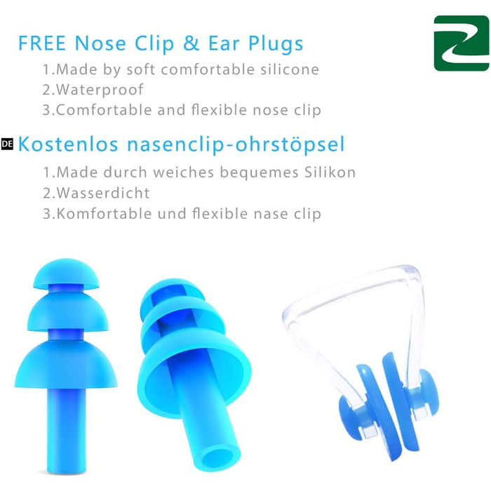 Дитячі окуляри для плавання K1 - професійні, для дітей та підлітків 0-14 років, антизапітніння, захист від УФ, блакитні/жовті