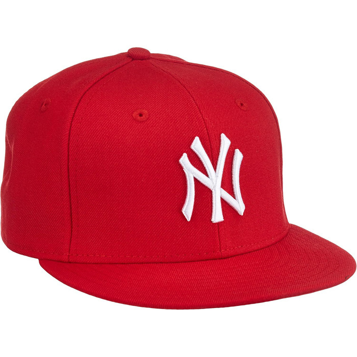 Кепка New Era New York Yankees 59fifty MLB Basic чорна/біла (однорозмірні)