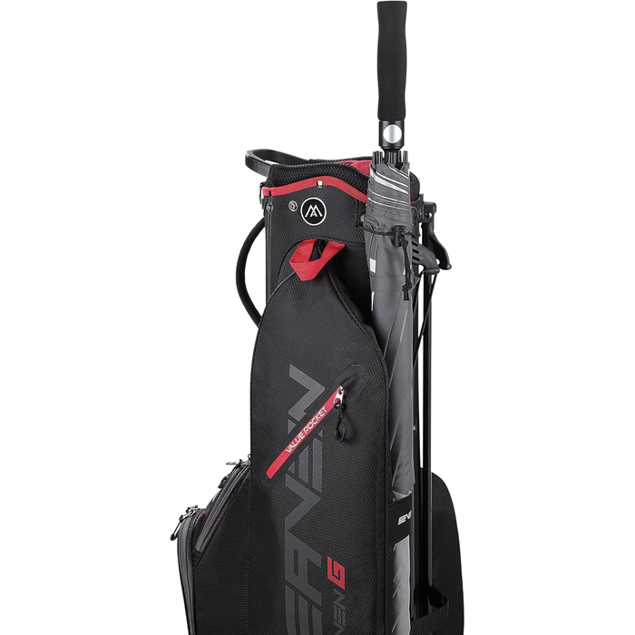Big Max Heaven 7 - сумка для гольфу Standbag чорно-червона