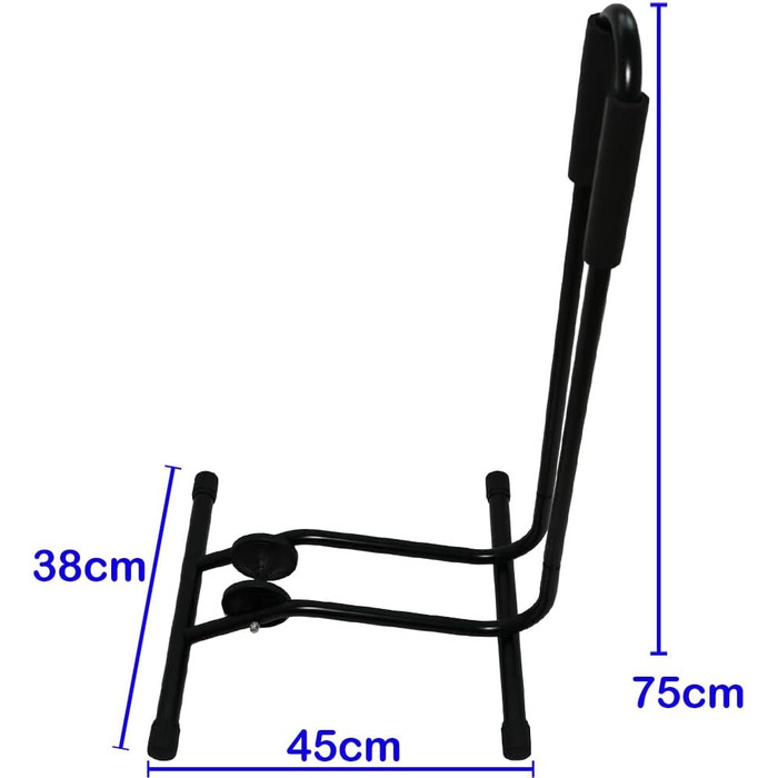 Підставка для велосипеда RASENFREUND Easy, до 29 дюймів, чорна