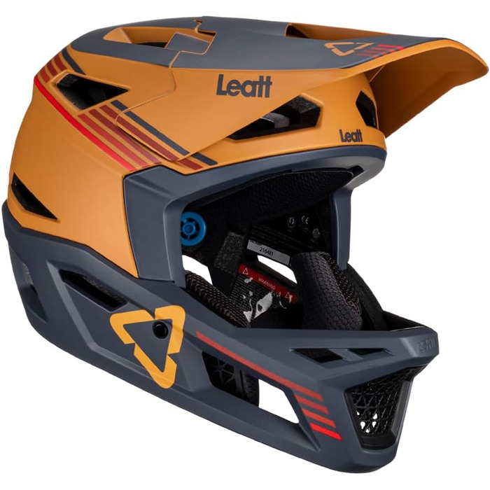 Шолом для гірського велосипеда Leatt Gravity 4.0 V23, замша, розмір M (57-58 см)