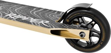 Трюковий самокат Streetsurfing Ripper Gold, преміум-якість, для екстремальних трюків