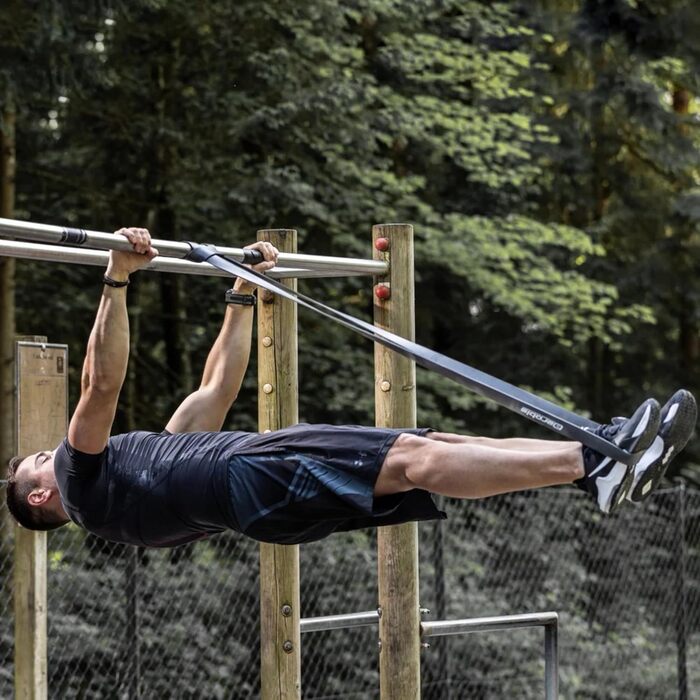 Aerobis® Powerbands: Набір еластичних стрічок для силових тренувань до 200 кг | Без латексу, 4 шт.