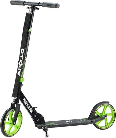 Електросамокат Apollo Phantom Pro City XXL зелений - для дорослих та підлітків, складаний, з регульованою висотою
