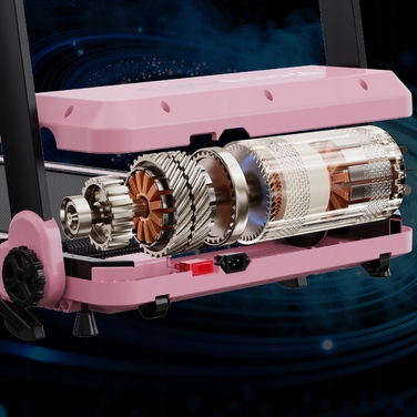 Електрична бігова доріжка CITYSPORTS PRO wp9cs3pink, до 120 кг