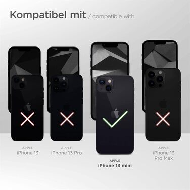 Спортивний чохол-наплічник ONEFLOW для iPhone 13 Mini, чорний, арматура для бігу та фітнесу