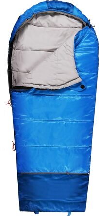 Спальний мішок REDCAMP для дітей 175x65 см, мумієвидний, зручний, легкий, теплий, регульований, 3-сезонний, для кемпінгу та відпочинку на природі, рожевий (наповнювач: 2,4 кг)