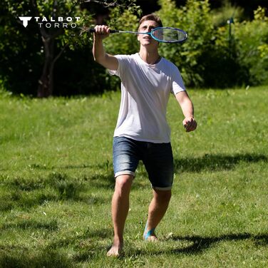 Преміум набір для бадмінтону Talbot Torro 2-Fighter Pro, 2 графітові ракетки, 2 волани, сумка