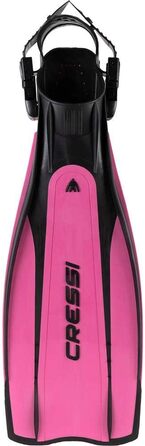 Ласти для дайвінгу Cressi Pro Light Open Heel S/M (40/41), чорні/рожеві