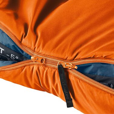 Спальний мішок Deuter Orbit -5° EL (Extra Long) - Колір Chestnut-Ink, ліва блискавка