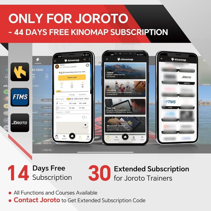 Гребний тренажер JOROTO для дому з подвійним опором (повітряний + магнітний), тихий, складаний, з Bluetooth, максимальне навантаження 150 кг (сірий)