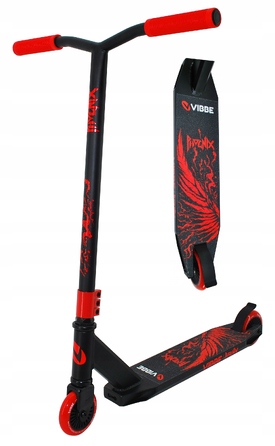 Трюковий самокат VIBBE Phoenix STUNT 100мм ABEC9 для скейтпарку